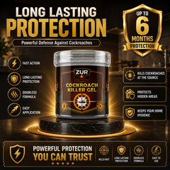 ZUR Cockroach Killer Gel – 72-Hour Nest Killer