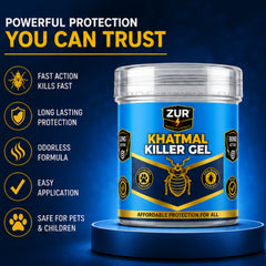ZUR Khatmal Killer Gel | Best Bed Bug Killer Gel in Pakistan